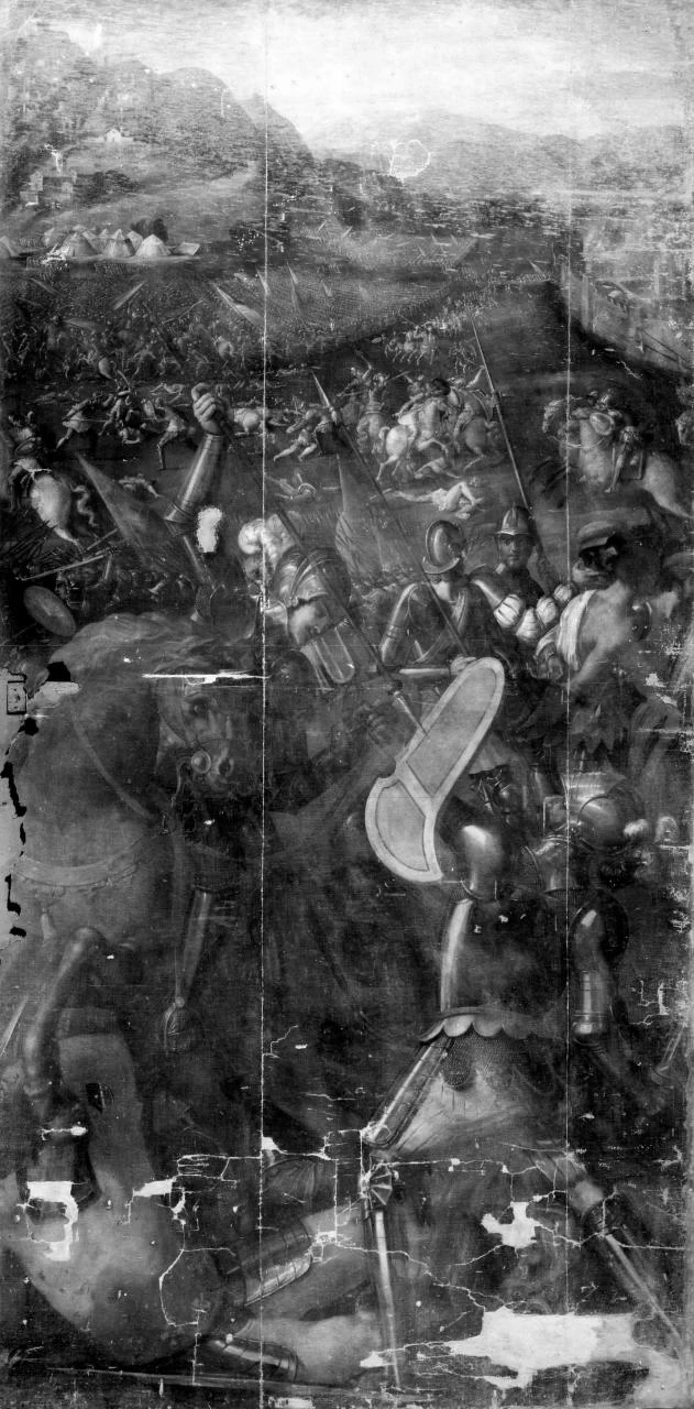 Sconfitta di Radagaiso - Galleria degli Uffizi, Firenze